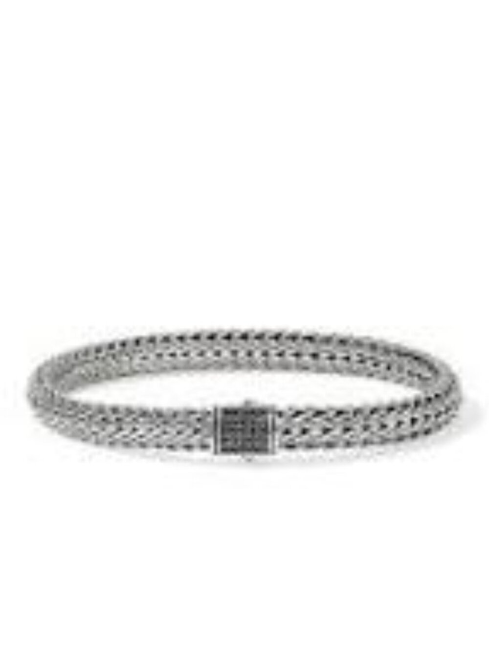 John Hardy Black Sapphire Classic Chain Lava Bracelet, 6.5MM, 7"